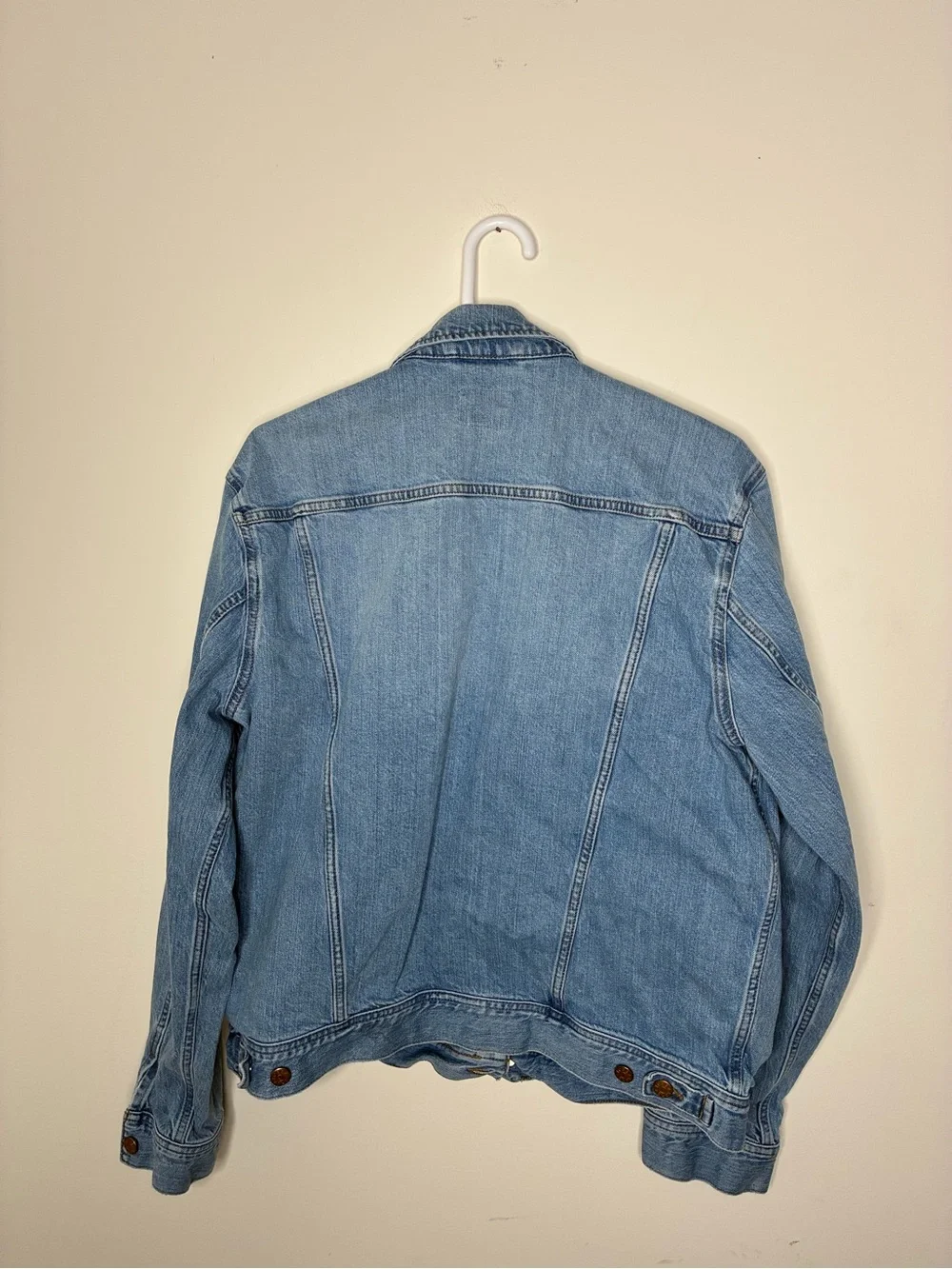 J. Crew Light Blue Denim Jacket with Branded Label